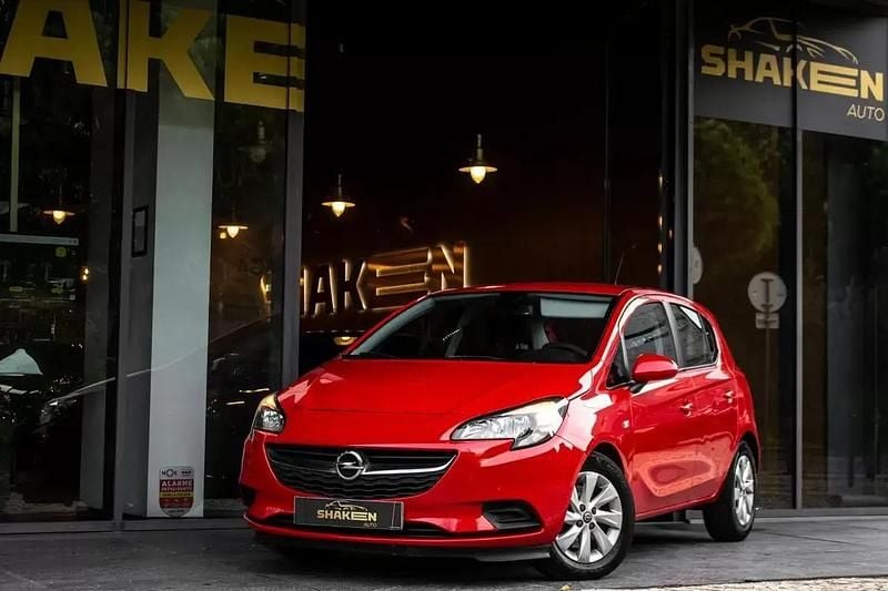 Vermelho Usado 2015 Opel Corsa Innovation | € 6.990 (Bom preço) - Imagem 1/4