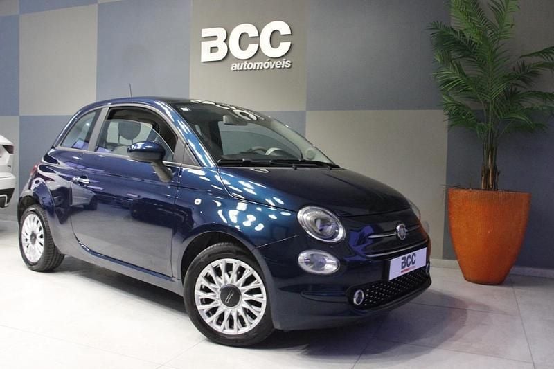 Azul Usado 2020 Fiat 500 Lounge Citadino | € 14.990 (Preço justo) - Imagem 1/4