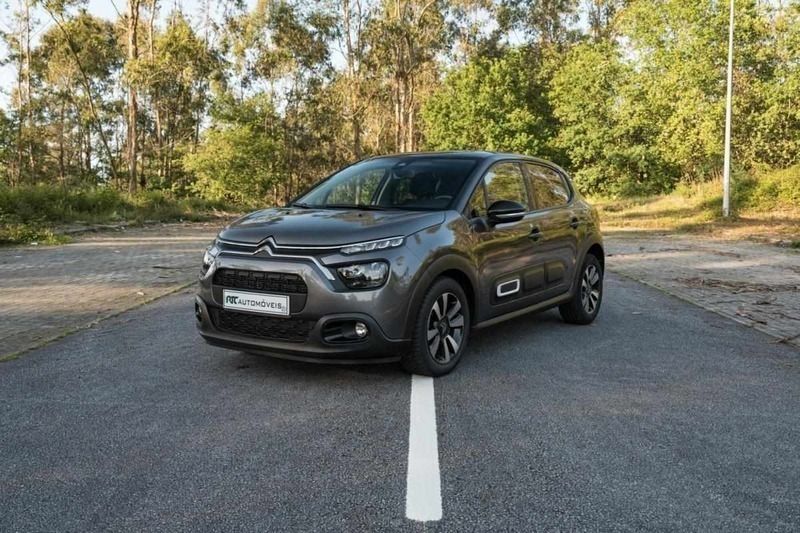 Cinzento Usado 2021 Citroën C3 Citadino | € 13.500 (Bom preço) - Imagem 1/4