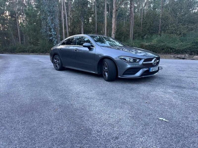 Usado Mercedes CLA180 AMG line 116 HP (85 kW) 2021 Cinzento Sedan