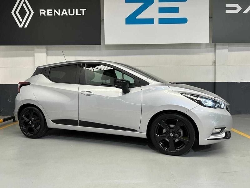 Cinza Usado 2021 Nissan Micra Citadino | € 15.900 (Bom preço) - Imagem 1/4