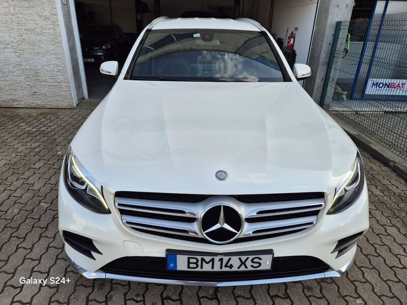 Usado Mercedes GLC220 AMG line 170 HP (125 kW) 2016 Branco Coupé