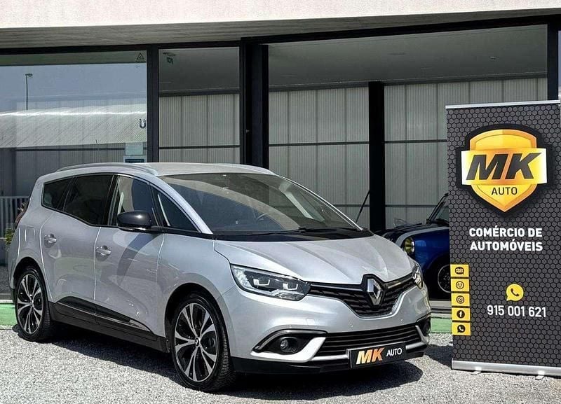 Cinzento Usado 2018 Renault Grand Scénic IV Monovolume | € 16.950 (Preço justo) - Imagem 1/4