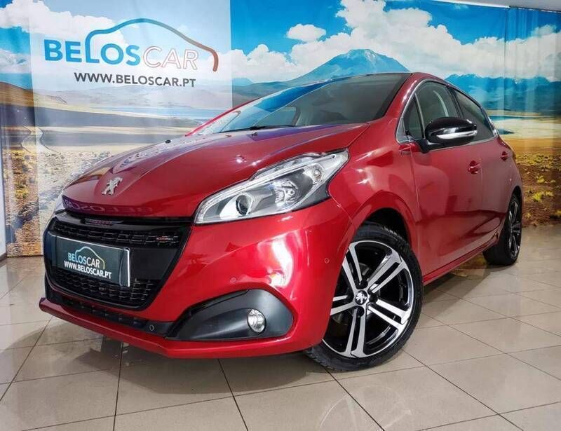 Vermelho Usado 2018 Peugeot 208 GT-line Citadino | € 12.990 (Preço justo) - Imagem 1/4