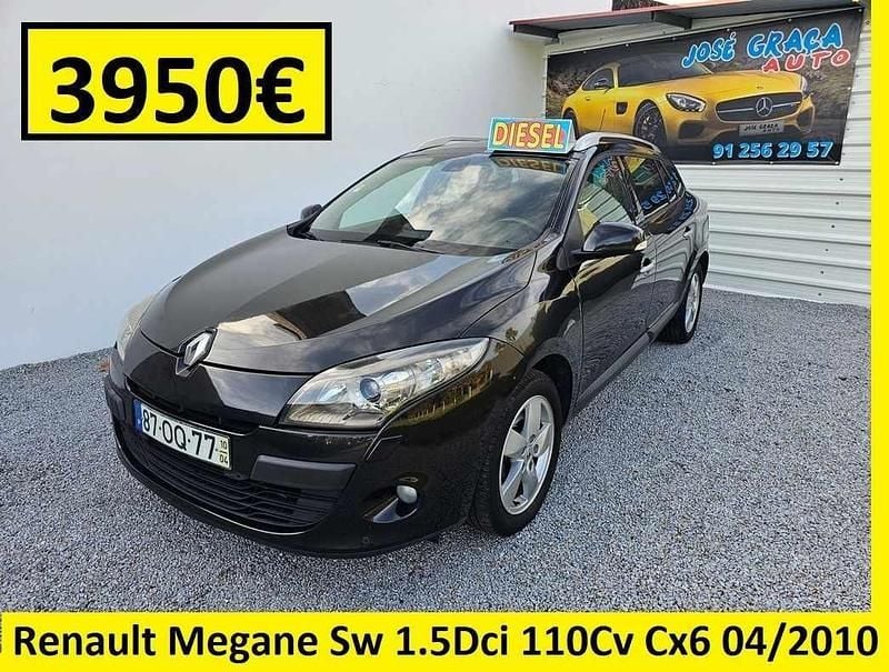Preto Usado 2010 Renault Mégane III | € 3.950 (Bom preço) - Imagem 1/4