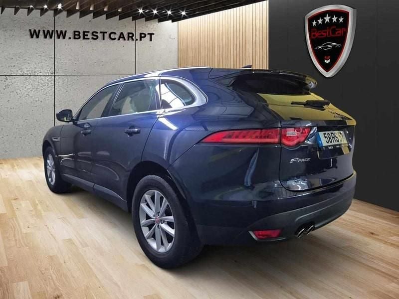 Usado Jaguar F-Pace 179 HP (131 kW) 2016 Azul SUV