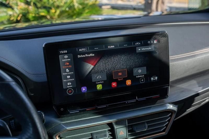 Usado Cupra Formentor 204 HP (150 kW) 2022 Cinzento SUV