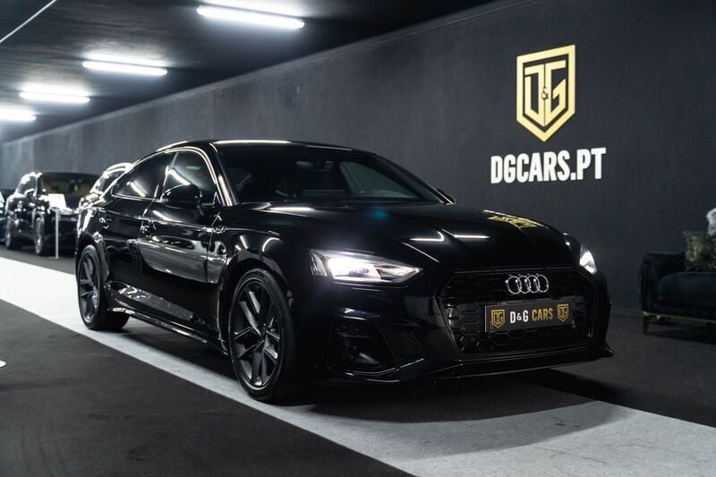 Preto Usado 2022 Audi A5 S-Line Coupé | € 34.900 (Super Preço) - Imagem 1/4