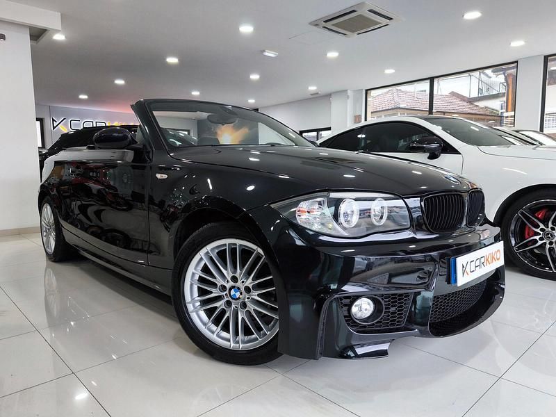 Usado BMW 120 Cabriolet 177 HP (130 kW) 2008 Preto Cabrios