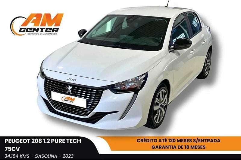 Branco Usado 2023 Peugeot 208 Citadino | € 14.350 (Super Preço) - Imagem 1/4