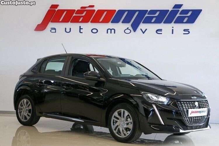 Preto Usado 2022 Peugeot 208 Active Citadino | € 18.500 (Preço justo) - Imagem 1/1