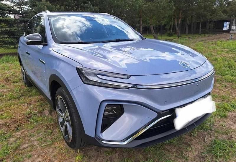 Azul Usado 2022 MG MG4 EV Citadino | € 28.500 - Imagem 1/4