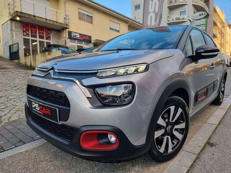 Cinzento Usado 2022 Citroën C3 Citadino | € 13.990 (Preço justo) - Imagem 1/4