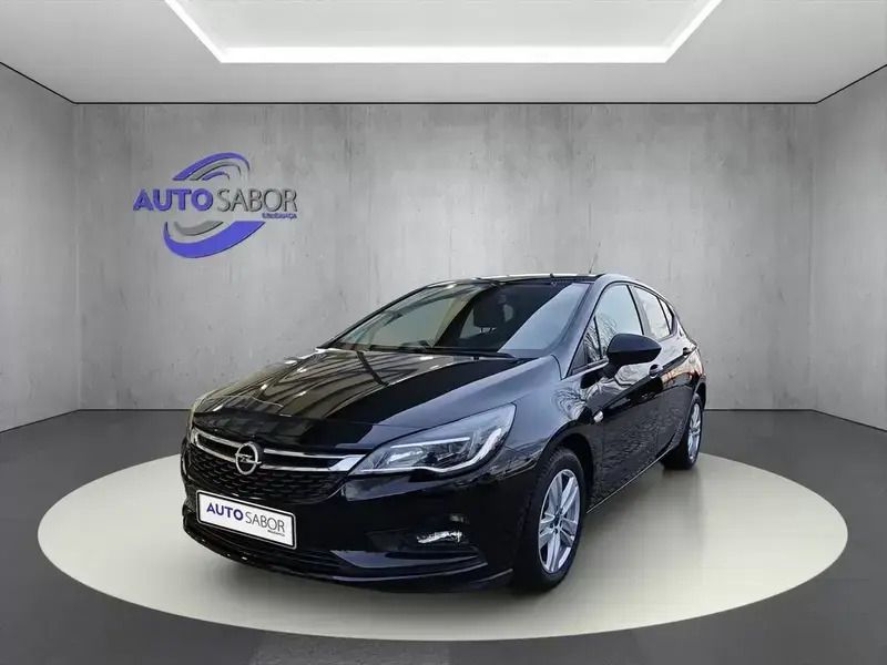 Preto Usado 2017 Opel Astra Dynamic Sedan | € 13.150 (Preço justo) - Imagem 1/4