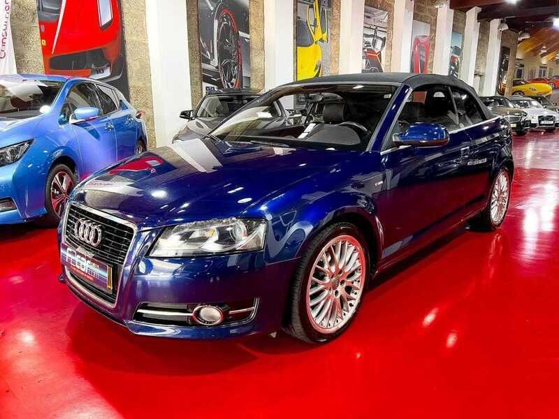 Azul Usado 2013 Audi A3 Cabrios | € 17.750 (Bom preço) - Imagem 1/4