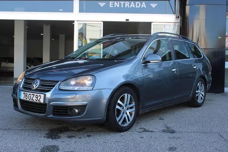 Usado VW Golf V 105 HP (77 kW) 2008 Cinza escuro Carrinha
