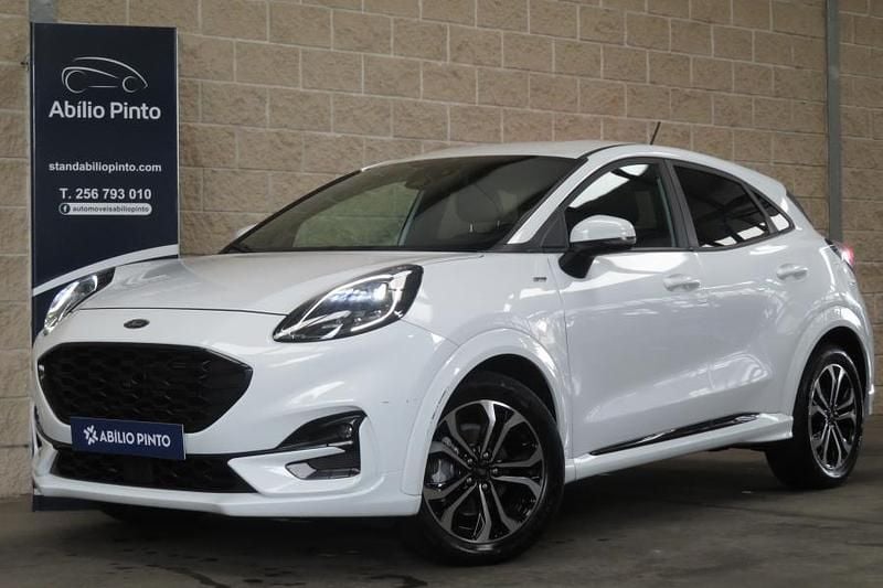 Branco Usado 2023 Ford Puma Gen-E ST-Line SUV | € 19.750 (Preço justo) - Imagem 1/4