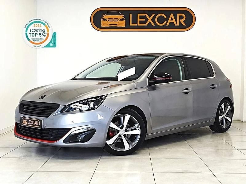 Usado Peugeot 308 Allure 130 HP (95 kW) 2017 Cinza
