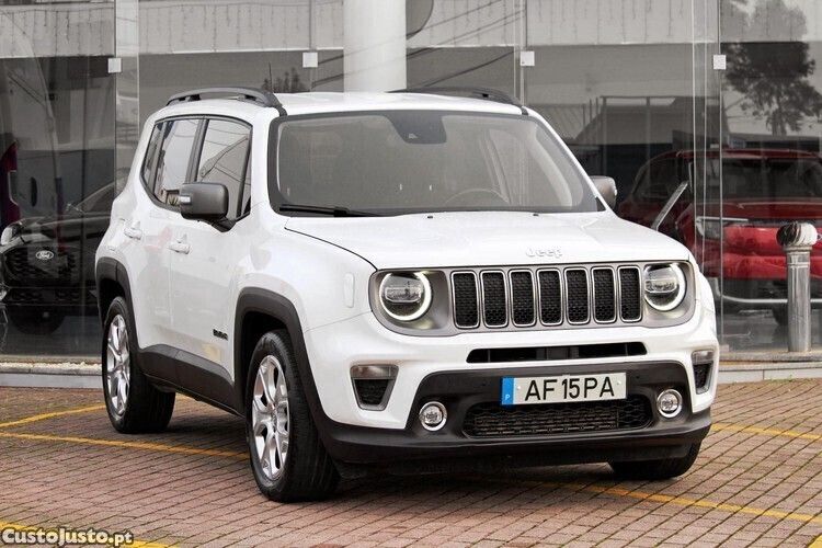 Branco Usado 2021 Jeep Renegade Limited SUV | € 17.990 (Preço justo) - Imagem 1/1