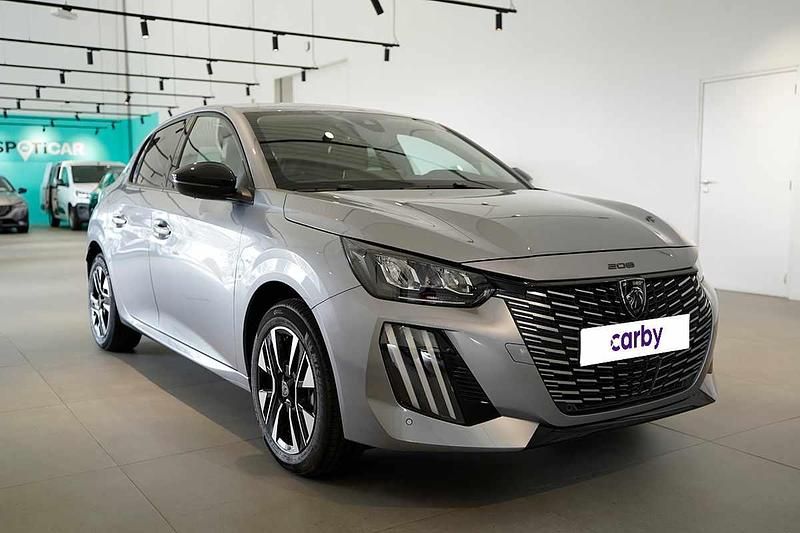 Cinzento Novo 2025 Peugeot e-208 Citadino | € 31.500 - Imagem 1/4