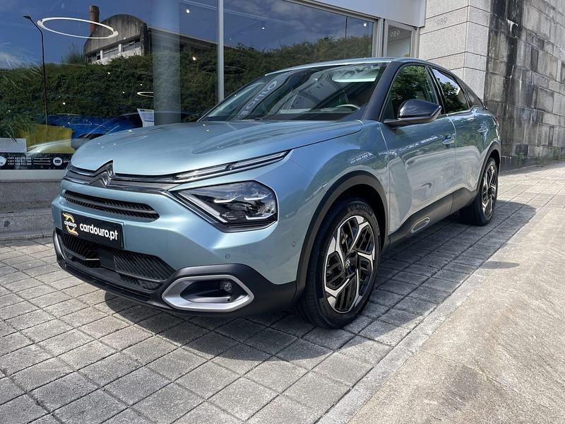 Usado Citroën C4 PureTech 131 HP (96 kW) 2023 Azul cinzento, preto SUV