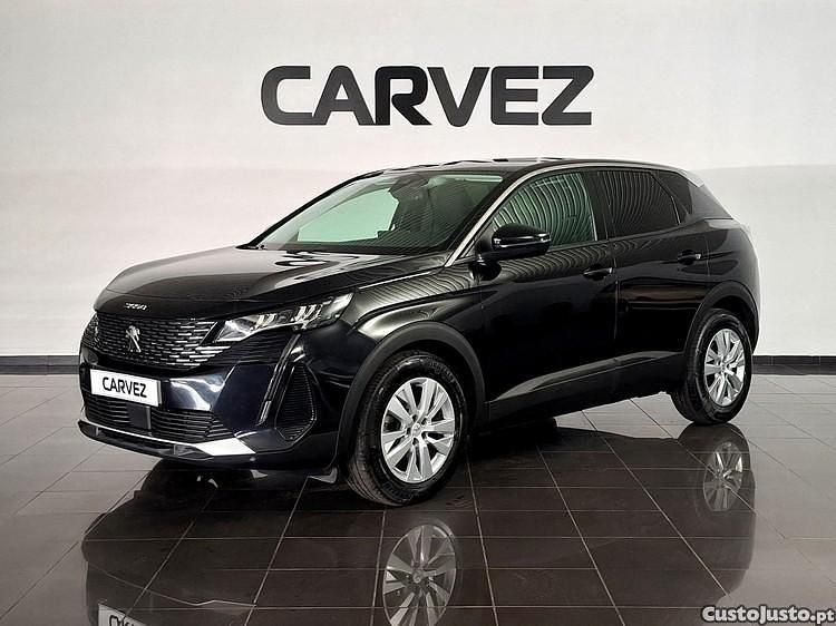 Preto Usado 2021 Peugeot 3008 Active SUV | € 22.500 (Bom preço) - Imagem 1/1