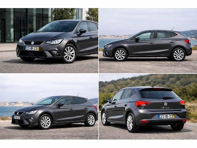 Usado Seat Ibiza Style 95 HP (69 kW) 2023 Cinzento escuro metalizado Citadino