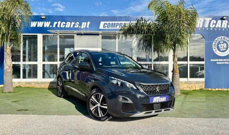 Usado Peugeot 3008 Allure 130 HP (95 kW) 2018 Azul SUV