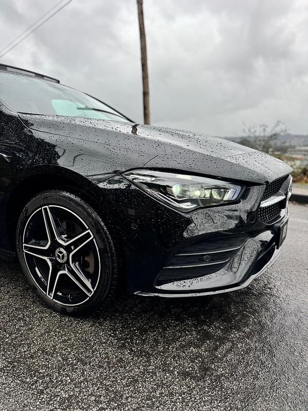 Usado Mercedes CLA250e AMG line 218 HP (160 kW) 2021 Preto Sedan