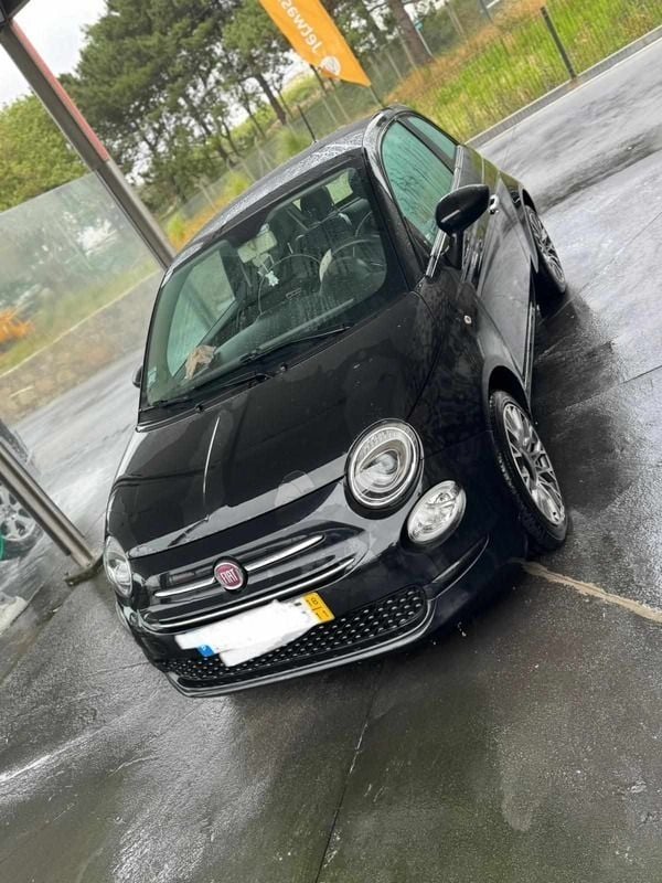 Preto Usado 2018 Fiat 500 Cabrios | € 11.000 (Bom preço) - Imagem 1/4