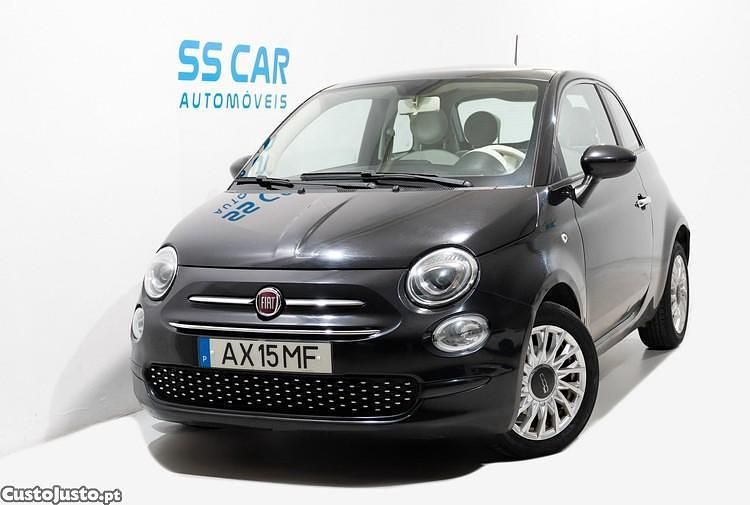 Preto Usado 2020 Fiat 500 Lounge | € 8.990 - Imagem 1/1
