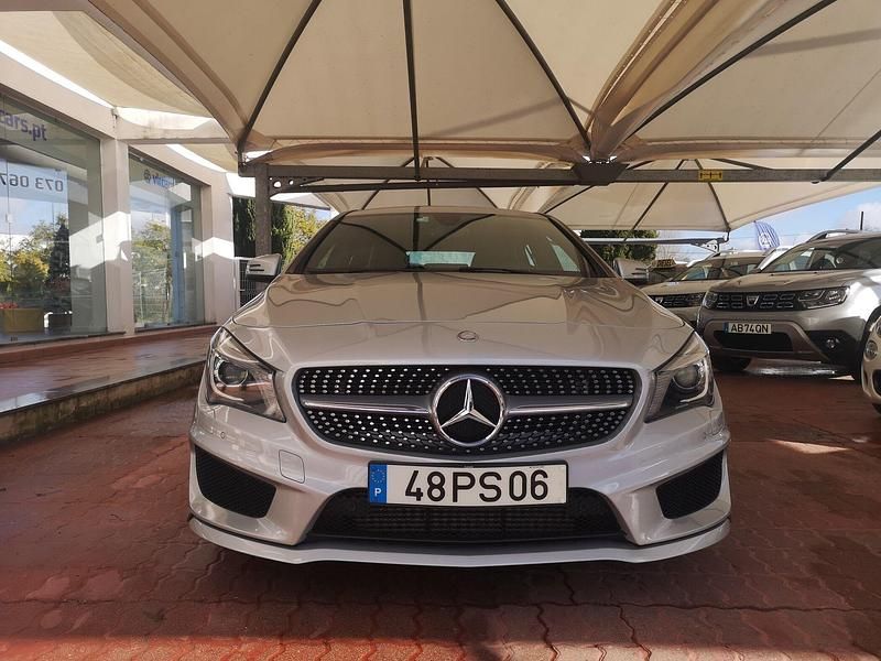 Usado Mercedes CLA220 AMG line 177 HP (130 kW) 2015 Cinza Sedan