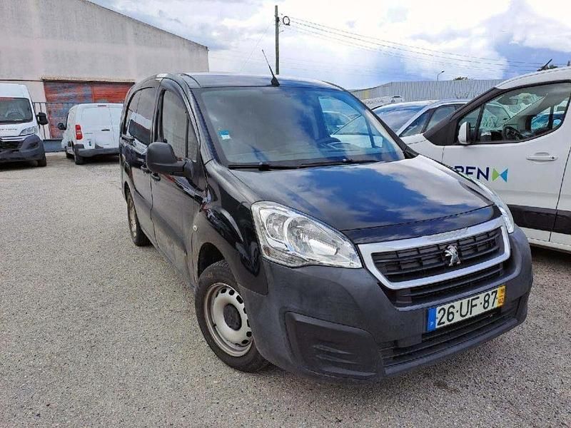 Preto Usado 2018 Peugeot Partner Monovolume | € 12.990 (Preço elevado) - Imagem 1/4