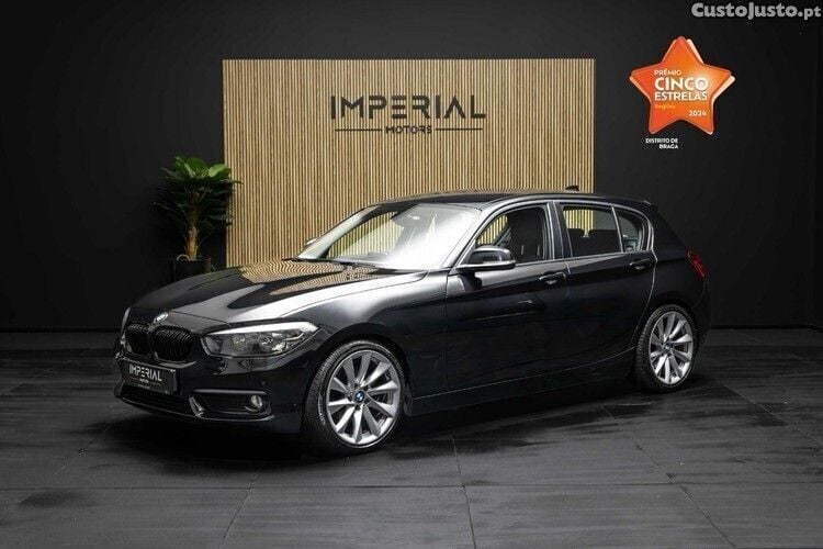 Preto Usado 2018 BMW 116 Advantage Citadino | € 17.450 (Preço justo) - Imagem 1/1