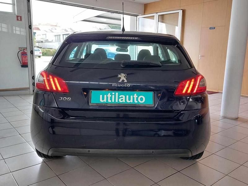 Usado Peugeot 308 92 HP (67 kW) 2015 Azul Citadino