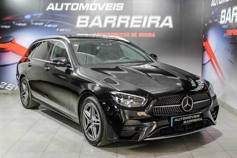 Preto Usado 2022 Mercedes E300 AMG line | € 47.500 (Preço justo) - Imagem 1/2