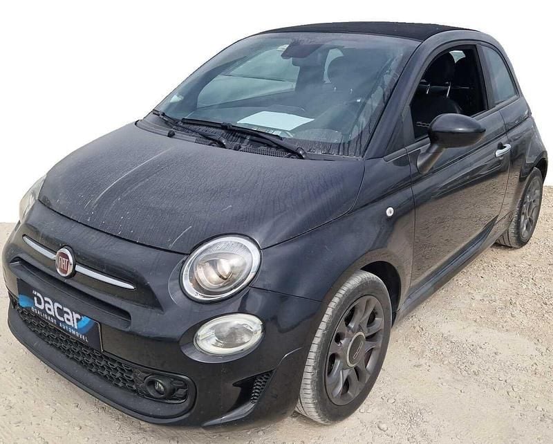 Preto Usado 2021 Fiat 500C Connect Cabrios | € 10.799 (Bom preço) - Imagem 1/4