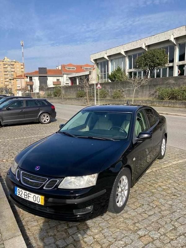 Preto Usado 2006 Saab 9-3 Sedan | € 4.500 - Imagem 1/4