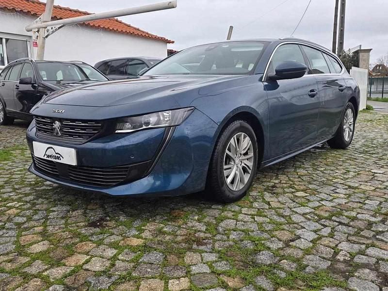 Azul Usado 2021 Peugeot 508 SW Carrinha | € 16.500 (Super Preço) - Imagem 1/4