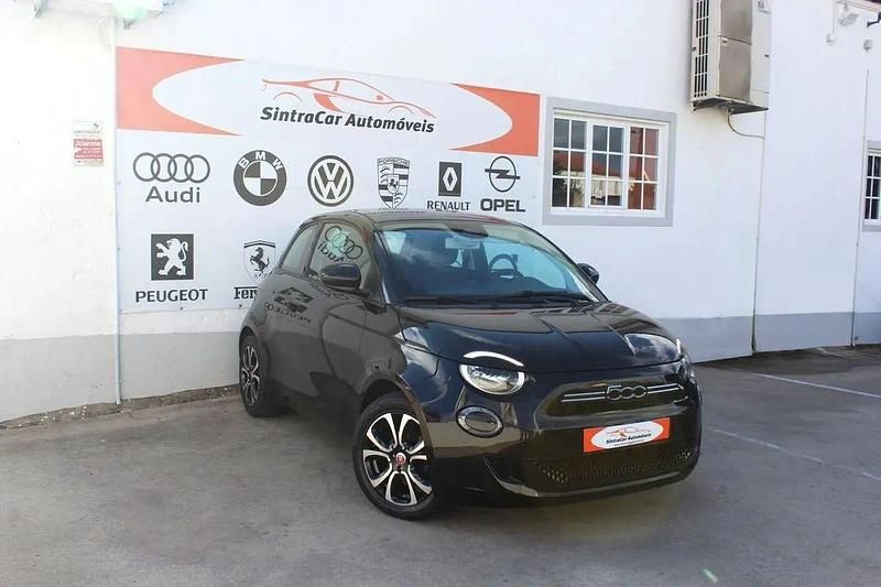 Preto Usado 2022 Fiat 500e Action Citadino | € 12.980 (Super Preço) - Imagem 1/4