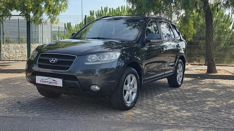Preto Usado 2009 Hyundai Santa Fe Comfort SUV | € 9.990 - Imagem 1/4