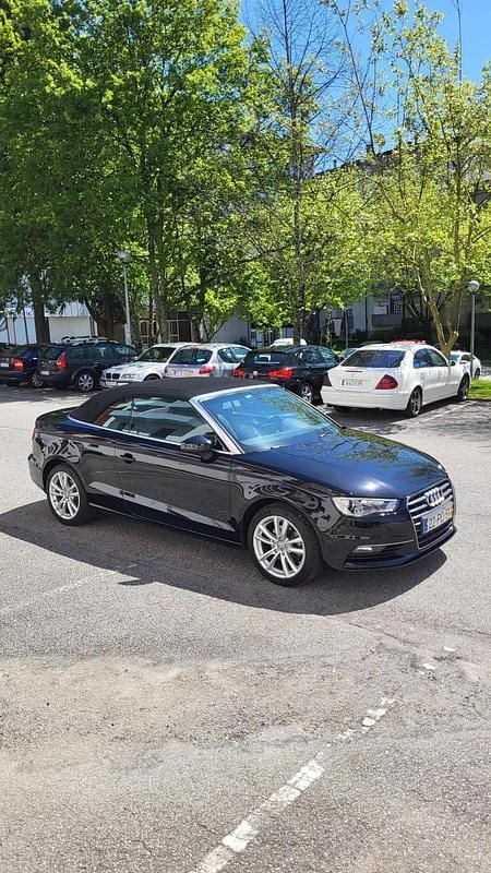 Preto Usado 2014 Audi A3 Cabriolet Cabrios | € 17.000 - Imagem 1/4