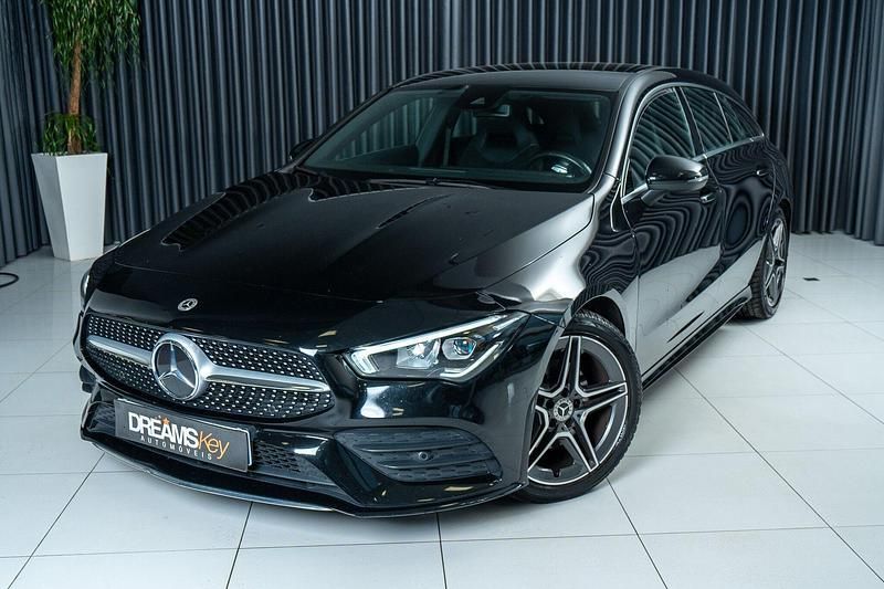 Preto Usado 2021 Mercedes CLA180 Shooting Brake AMG line Carrinha | € 27.800 - Imagem 1/4