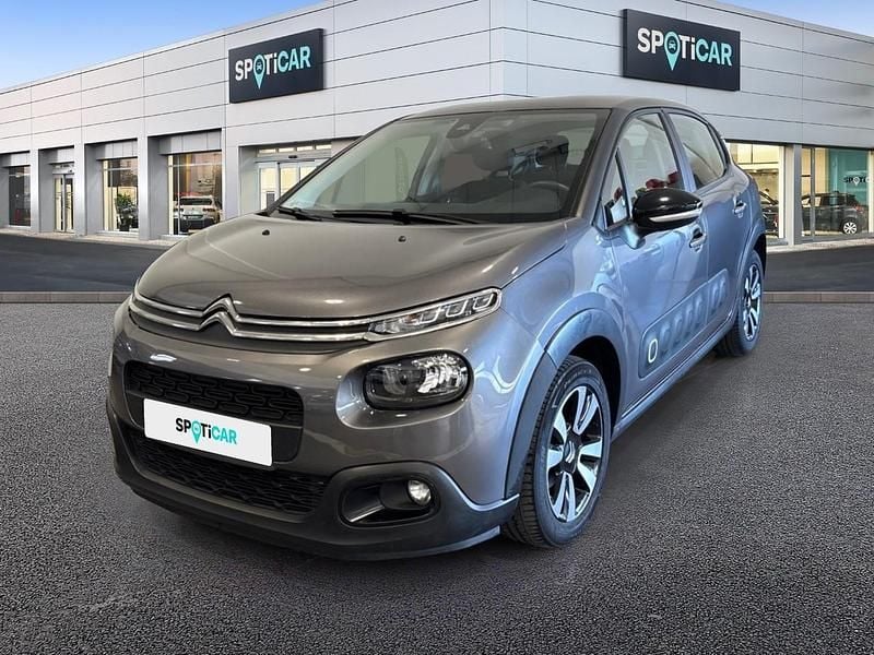 Cinzento Usado 2019 Citroën C3 Feel Citadino | € 13.250 (Preço justo) - Imagem 1/4