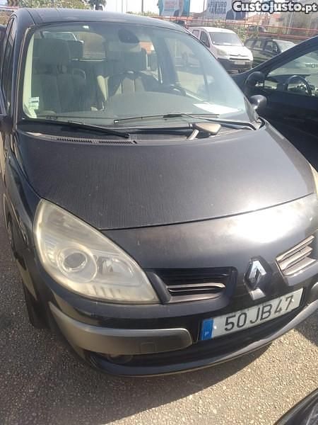 Cinza Usado 2008 Renault Scénic II Monovolume | € 3.490 (Bom preço) - Imagem 1/1