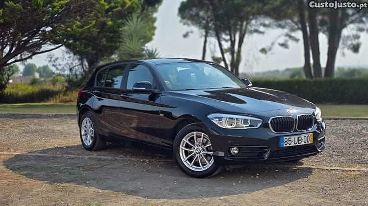 Preto Usado 2017 BMW 116 Sport Line Citadino | € 17.250 (Preço justo) - Imagem 1/1