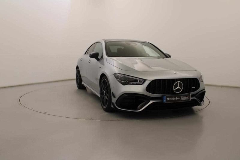 Cinzento Usado 2024 Mercedes CLA45 AMG AMG Coupé | € 84.990 - Imagem 1/4