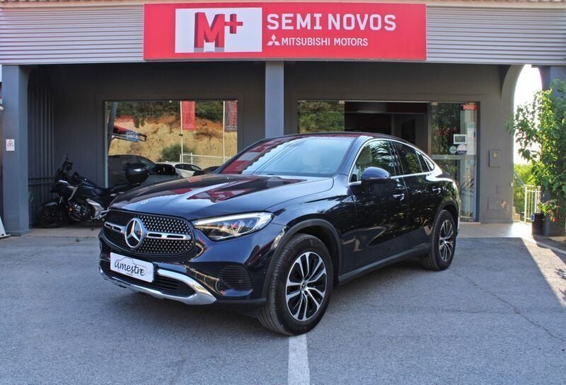Azul Usado 2023 Mercedes GLC220 AMG line Coupé | € 64.500 (Bom preço) - Imagem 1/4