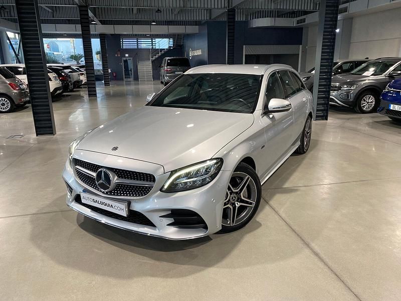 Cinza Usado 2021 Mercedes C300 AMG line Carrinha | € 34.990 (Preço justo) - Imagem 1/4