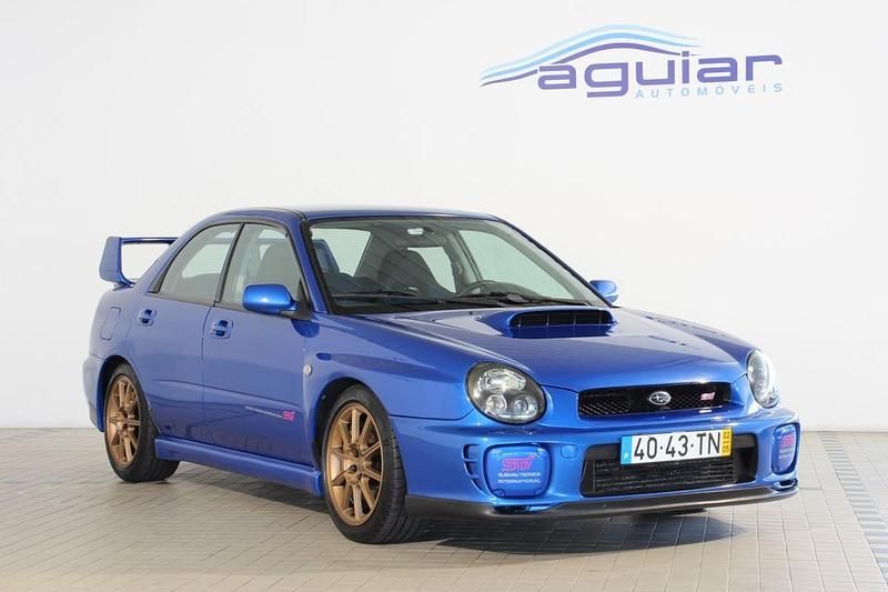 Azul Usado 2002 Subaru Impreza Sedan | € 45.000 - Imagem 1/4